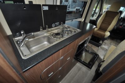 Autohaus Kingston motorhome kitchen