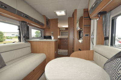 Auto-Trail Delaware HB Interior looking back