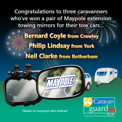 Maypole towing mirrors competition winners