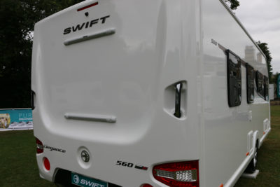 Swift Elegance 560 rear view camera