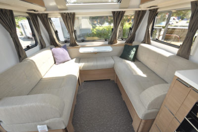 2019 Adria Adora 623 DT Sava caravan lounge