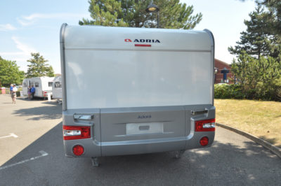 2019 Adria Adora 623 DT Sava caravan rear