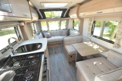 Coachman Pastiche 470 interior looking forward