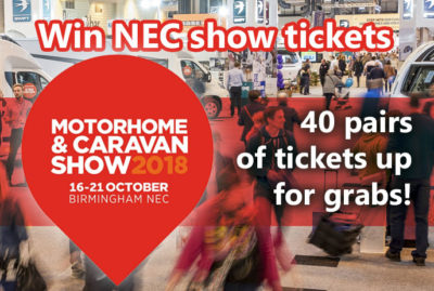 Win tickets to the Motorhome and Caravan Show 2018 thumbnail