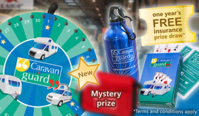 2018 Motorhome and Caravan Show prizes