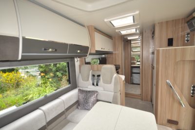 Swift Kon Tiki 650 interior looking back