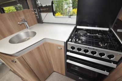 Swift Kon Tiki 650 kitchen