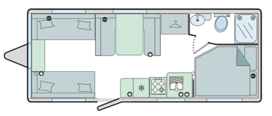 Bailey Pegasus Grande Turin Floor Plan