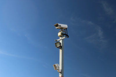 CCTV at secure storage site