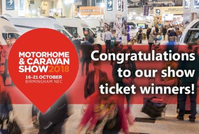 Motorhome Show ticket winners