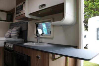 Swift Escape Compact 205 kitchen