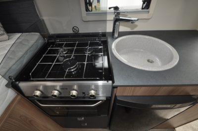 Swift Escape Compact C205 Kitchen work top