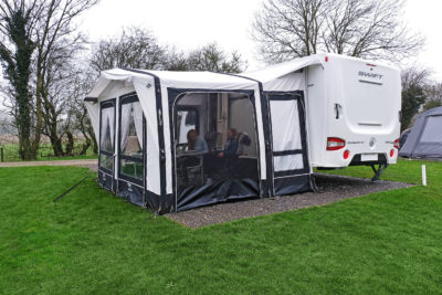 2019 Vango Montelena 400 caravan awning