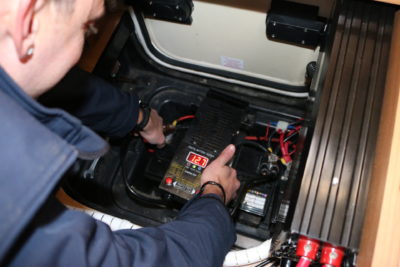 Motorhome battery check