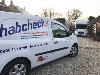 motorhome habitation check with Habcheck