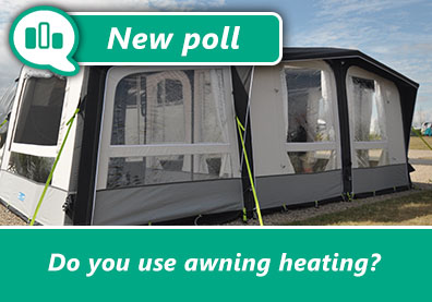 Poll: Do you use heating in your caravan awning? thumbnail