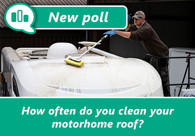 Poll: How often do you clean your motorhome roof? thumbnail