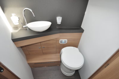 2019 Adria Matrix Supreme 670DC washroom