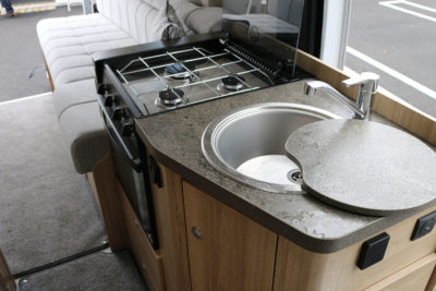 2019 Elddis Autoquest CV20 kitchen