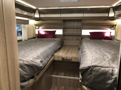 Kabe Travel Master x780 LGB motorhome beds