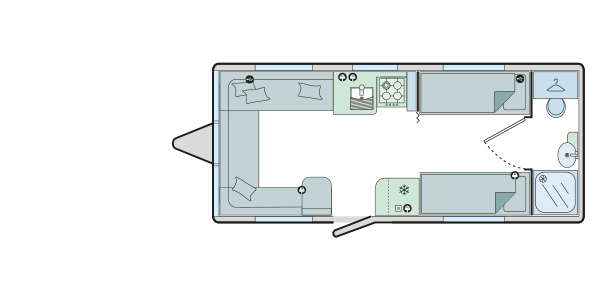 Bailey Pegasus Grande Rimini floorplan Bailey Pegasus Grande Rimini floorplan