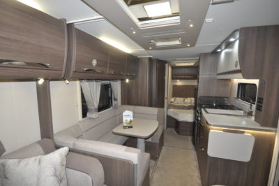 2019 Buccaneer Aruba caravan interior