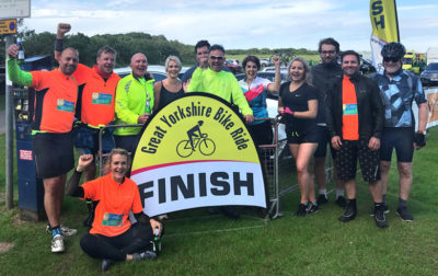 Caravan Guard pledge to raise thousands in Great Yorkshire Bike Ride thumbnail