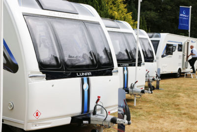 2019 Lunar Clubman SI caravan front locker