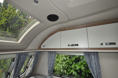 2019 Swift Sprite Super Quattro DB caravan overhead lockers