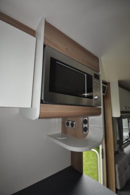 2019 Swift Sprite Super Quattro DB caravan microwave