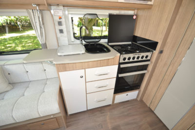 2019 Coachman Laser 650 caravan kitchen