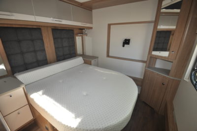 2019 Coachman Laser 650 caravan bedroom