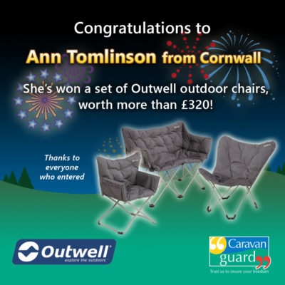 Outwell chairs competition winner