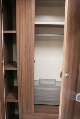 2019 Bailey Phoenix 420 caravan wardrobe