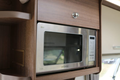 2019 Bailey Phoenix 420 caravan microwave
