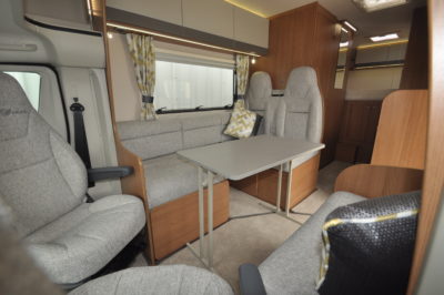 2019 Auto-Trail Tribute 736G motorhome dining area