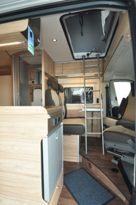 2019 HymerCar Ayers Rock Crossover campervan interior