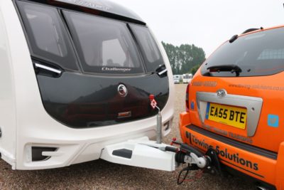 Avoid jack-knifing when reversing your caravan