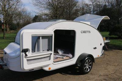 Carette 1500 caravan doors open