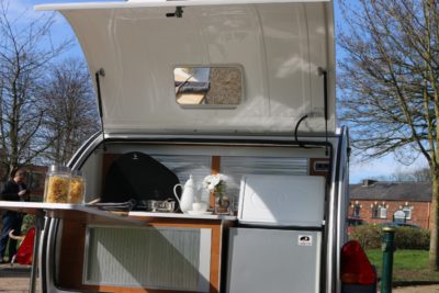 Carette 1500 caravan kitchen facilities