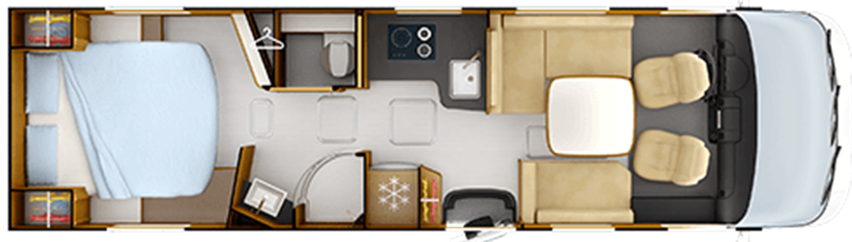 Rapido Distinction i1090 floor plan Rapido Distinction i1090 floor plan