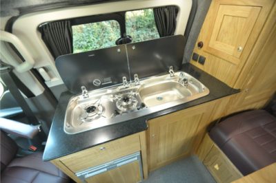 Rolling Homes Kingsley Campervan Kitchen