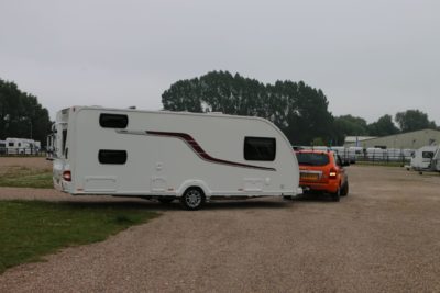 Turning whilst reversing your caravan