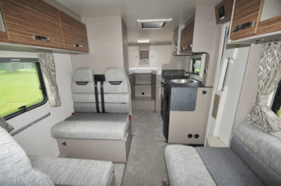 2020 Swift Edge 476 motorhome interior