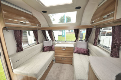 2020 Swift Challenger X 835 caravan lounge