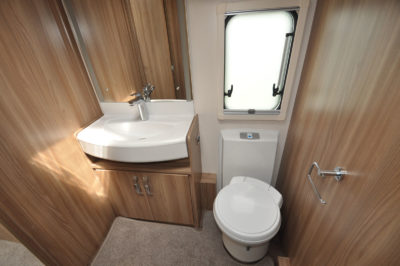 2020 Swift Challenger X 835 caravan washroom