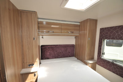 2020 Swift Challenger X 835 caravan bedroom