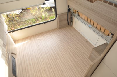 2019 Benimar Primero 283 motorhome lounge/storage