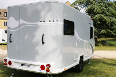 2020 Bailey Discovery D4-3 caravan rear