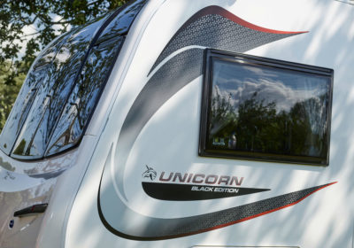 New Bailey Unicorn Black Edition caravan range thumbnail